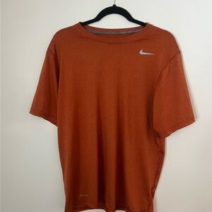 Nike Men's Burnt Orange Short Sleeve Tee